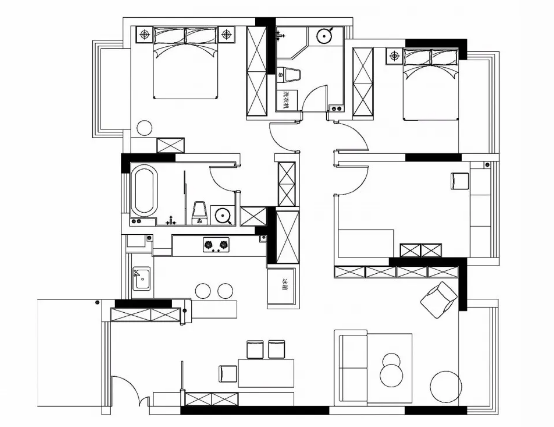 溫婉日雜風丨開放廚房不會裝？看看他家“和風食堂”