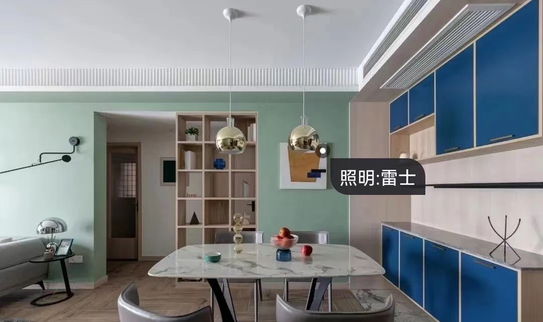 空間塑成彩色積木，只為滿足二位公主的少女心