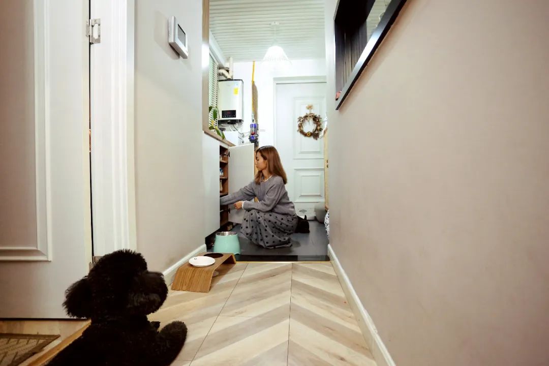 兩人一汪自由度假宅，75㎡有收納無底洞，小戶型的卷王！