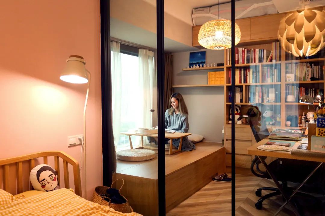 兩人一汪自由度假宅，75㎡有收納無底洞，小戶型的卷王！