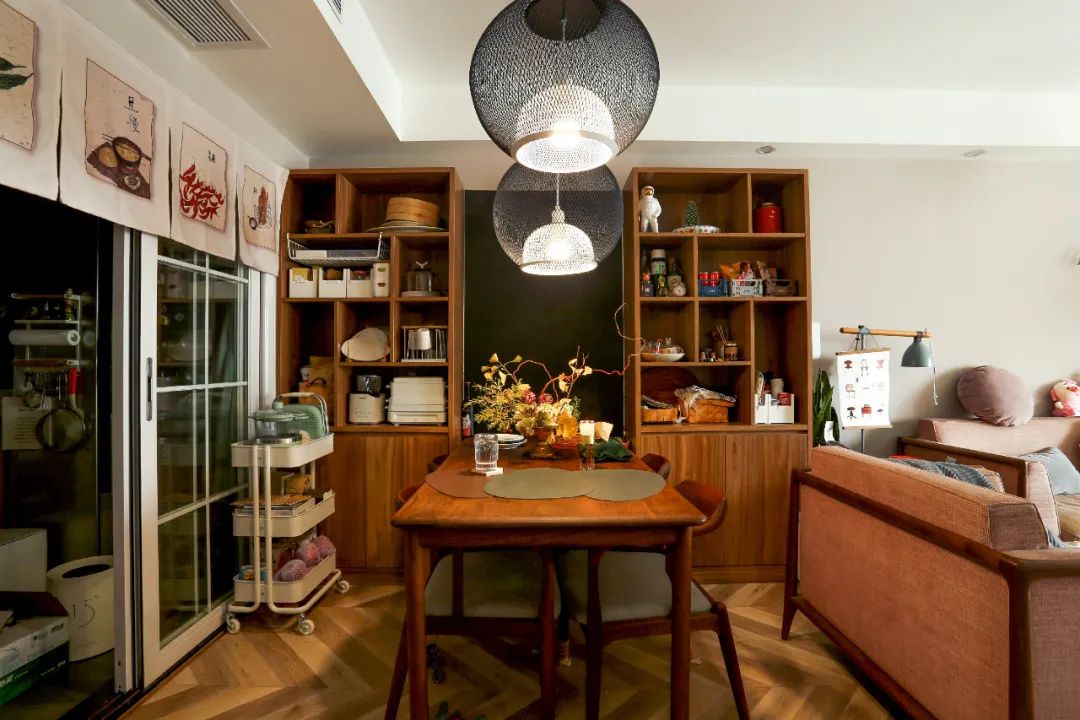 兩人一汪自由度假宅，75㎡有收納無底洞，小戶型的卷王！