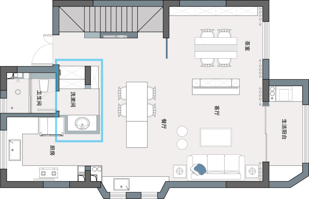 年度最走心的120㎡Loft，兩室變?nèi)?，舒服比漂亮更重要~