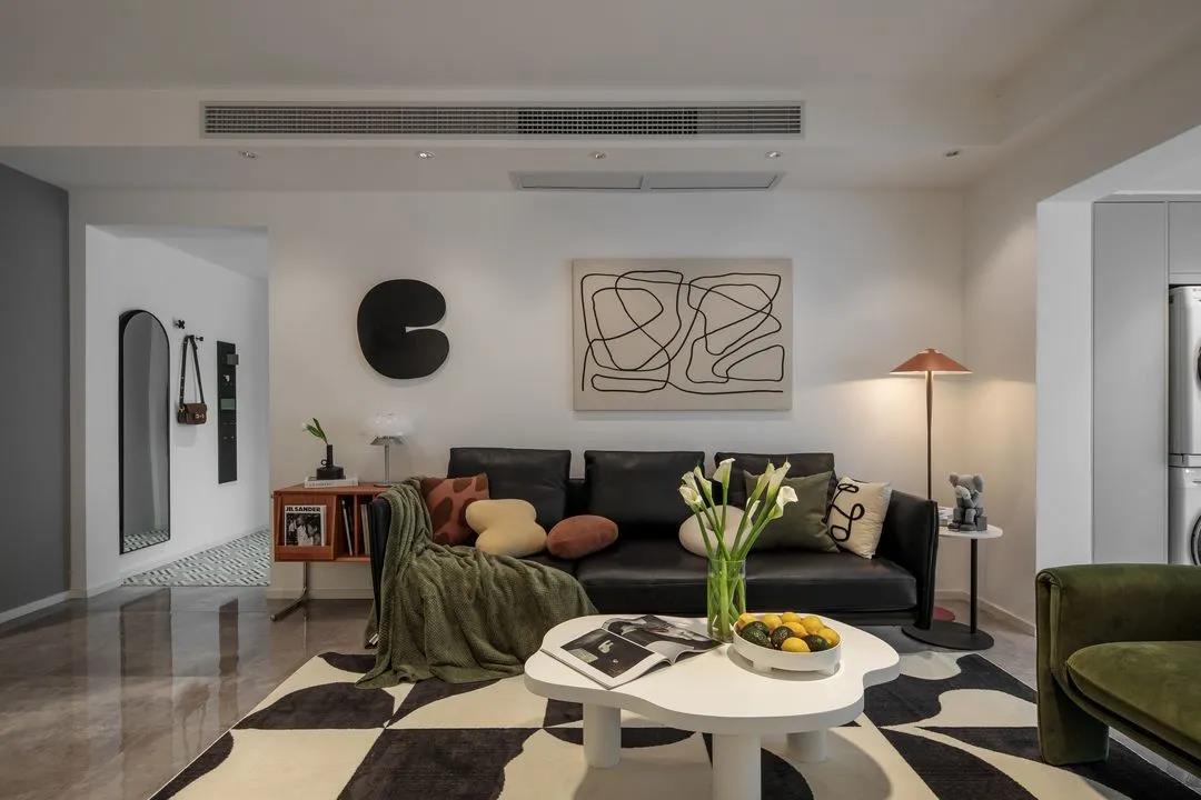 廣州夫妻買下120㎡全景通透大橫廳，打造會呼吸的家