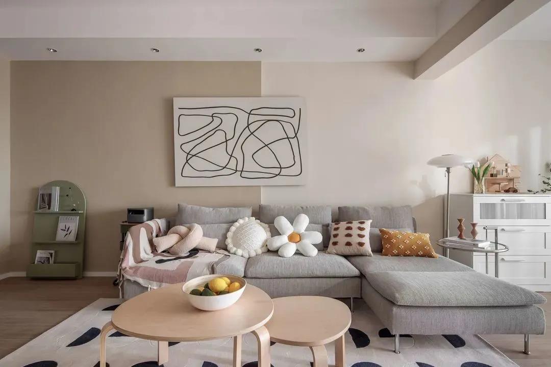 她家這套IKEA風(fēng)120㎡，大橫廳變「親子互動區(qū)」