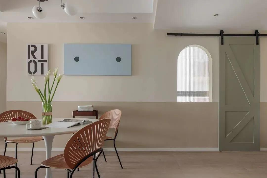 她家這套IKEA風(fēng)120㎡，大橫廳變「親子互動區(qū)」