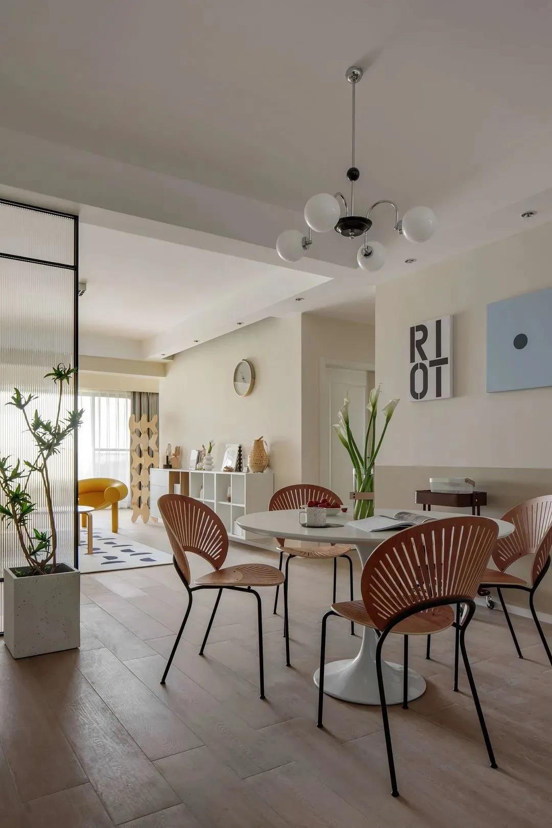 她家這套IKEA風(fēng)120㎡，大橫廳變「親子互動區(qū)」