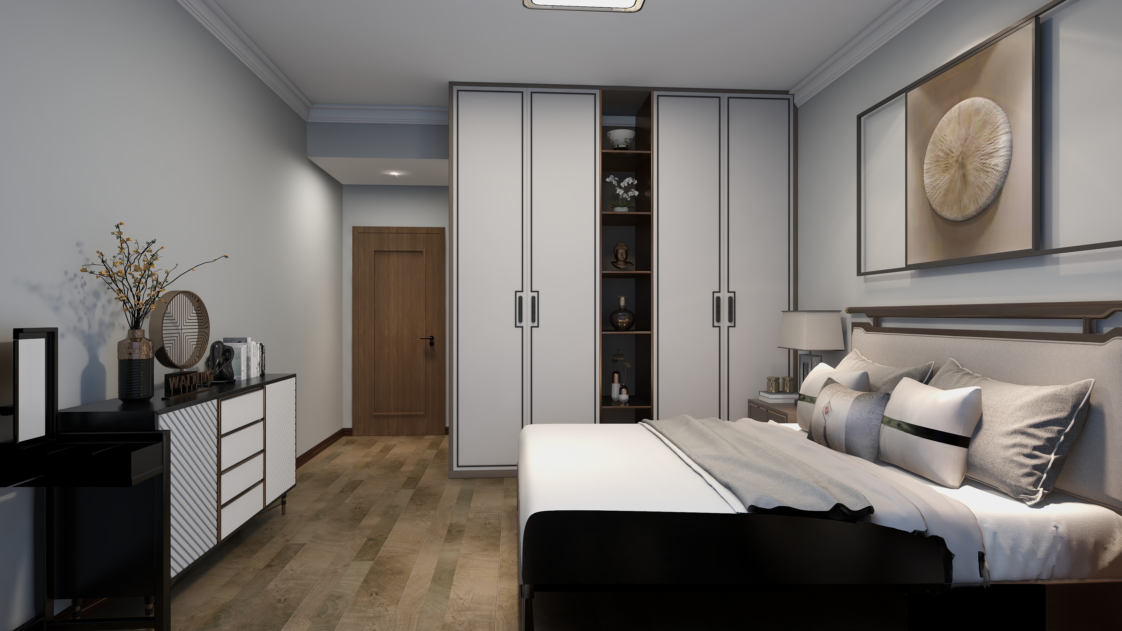 年輕人也超愛的新中式，西安90㎡三居大翻新后驚艷四座