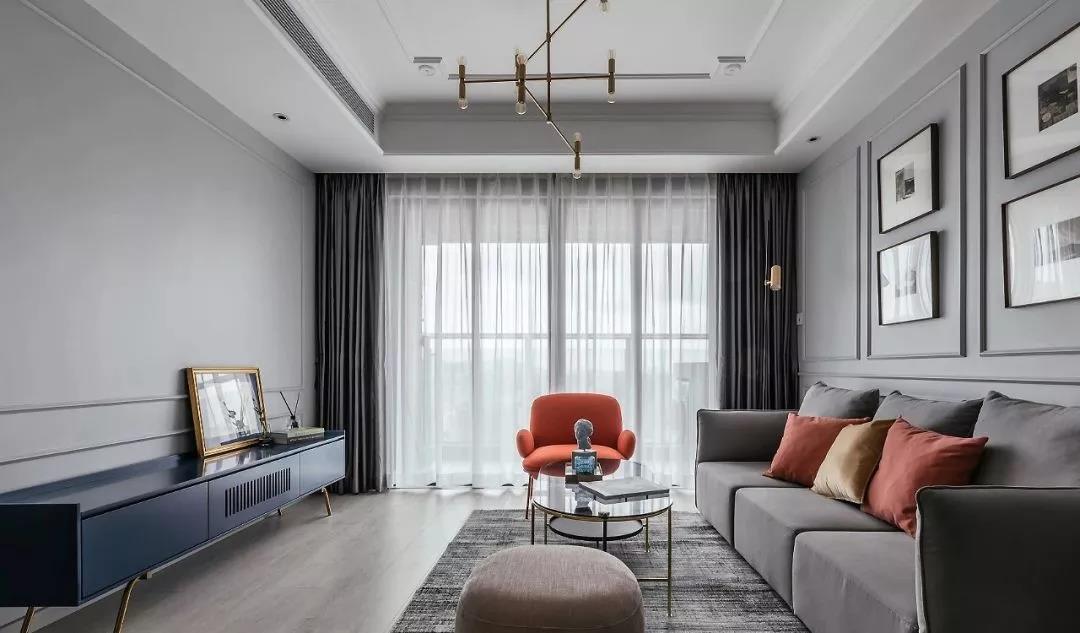 坐標(biāo)上海丨藝術(shù)家花12萬(wàn)打造美式輕奢，巧用空間與視覺(jué)延伸